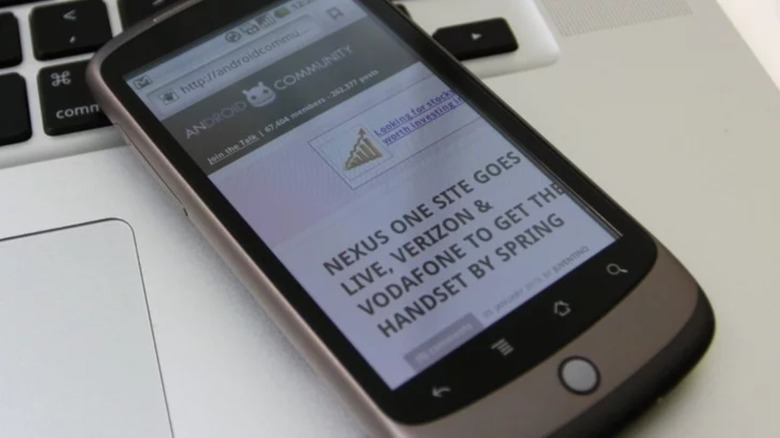 a Nexus One