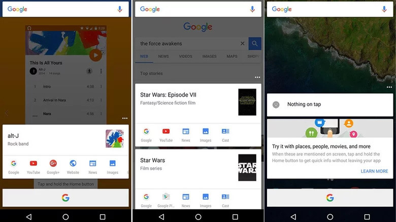 Google running on the Nexus 6P