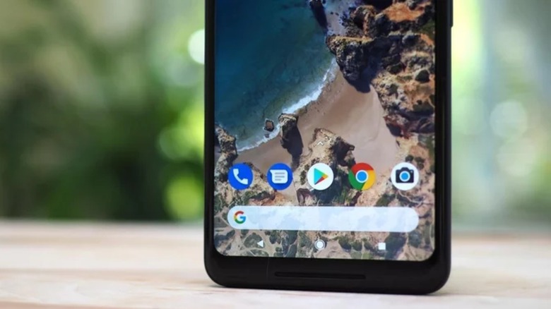 a Google Pixel 2 XL