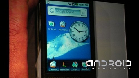 Android full touchscreen demo