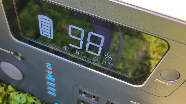 Anker 757 charging