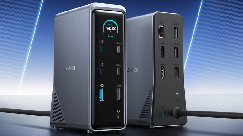 The Anker Prime Charging  14 in 1 Docking Station