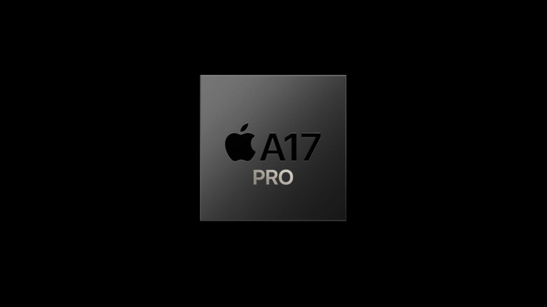 Apple A17 Pro promotional render