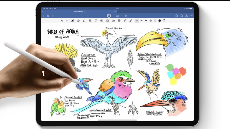 Apple iPad with A16 processor.