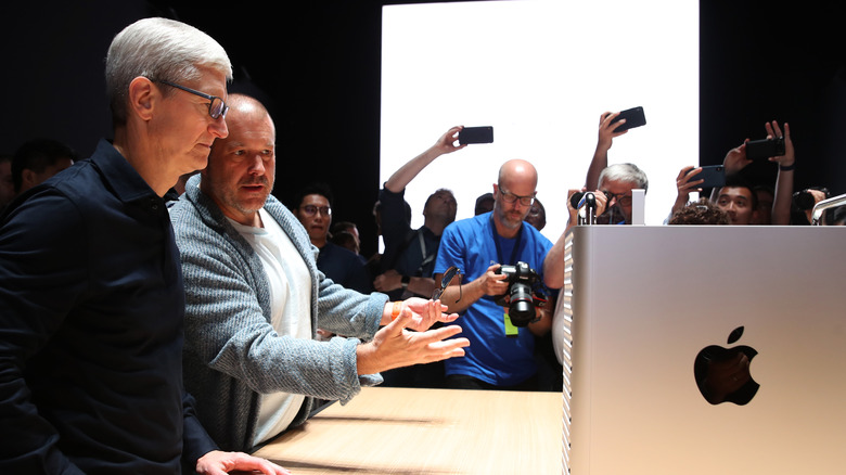 Jony Ive with Tim Cook