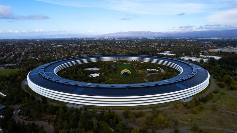 Apple's headquarters in Silicon Valley