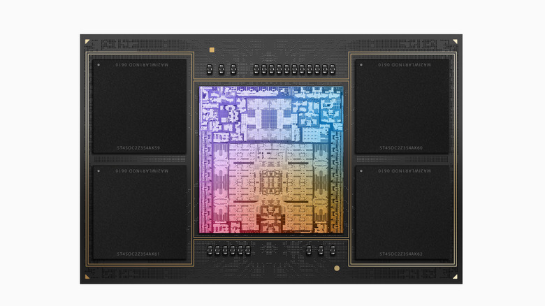 M2 Max chip internals