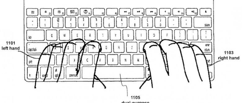 Apple granted patent for 'fusion keyboard' with multitouch keys