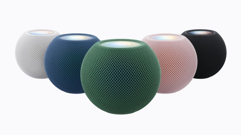 Apple HomePod mini 2 in five colors