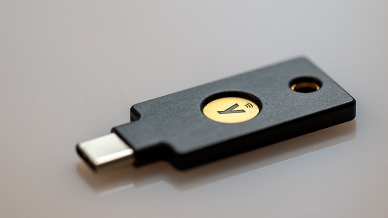 Physical security key