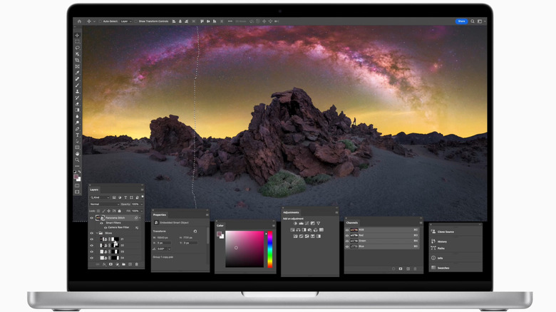 Editing on MacBook Pro