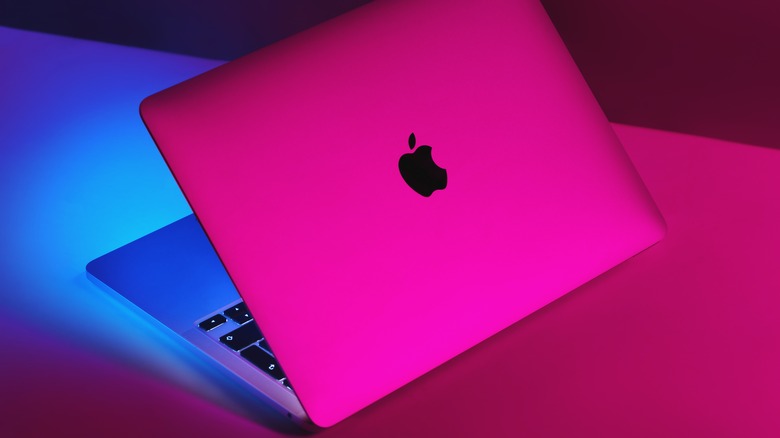 MacBook Air RGB lights