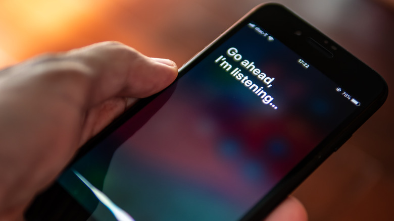 iPhone Siri listening