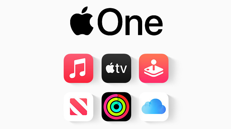 Apple One bundled apps