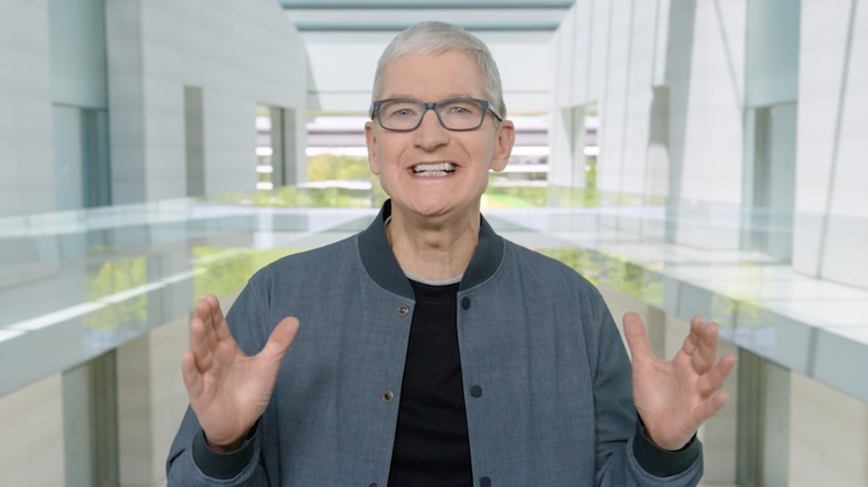 Tim Cook at Apple WWDC