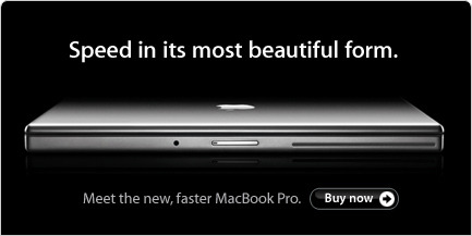 Apple releases new Macbook Pros - features Santa Rosa and LED display!