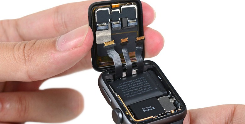 Apple Watch Series 2 teardown reveals bigger battery, water resistant chassis