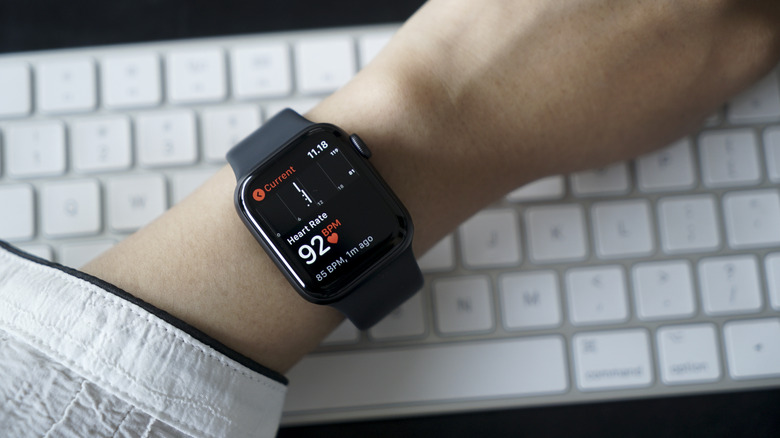 Smartwatch BPM display