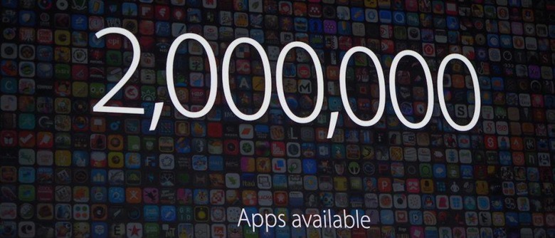 Apple's App Store now has 2 million apps