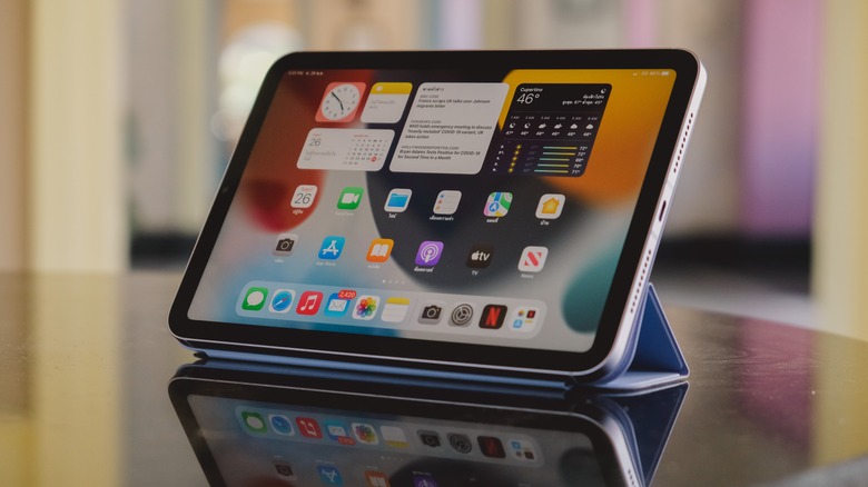 iPad Mini kickstand desk