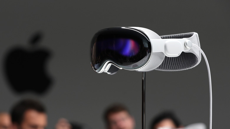 Apple showcasing Vision Pro headset