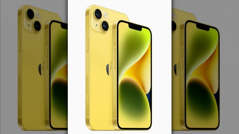 Yellow iPhone 14