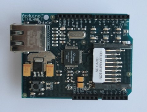 Arduino Official Ethernet Shield Announced - SlashGear