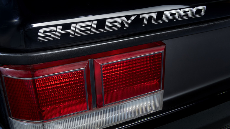 Dodge Omni Shelby GLH-S decal detail