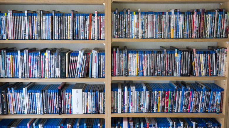 large Blu-ray collection