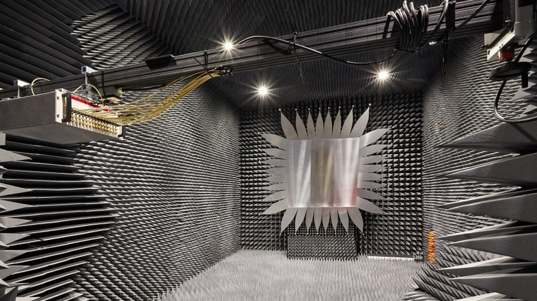 A test room for 5G phones