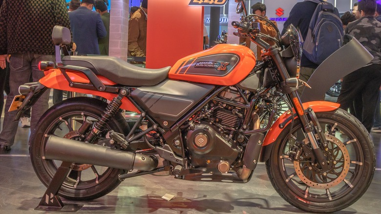 Harley-Davidson X440 on display