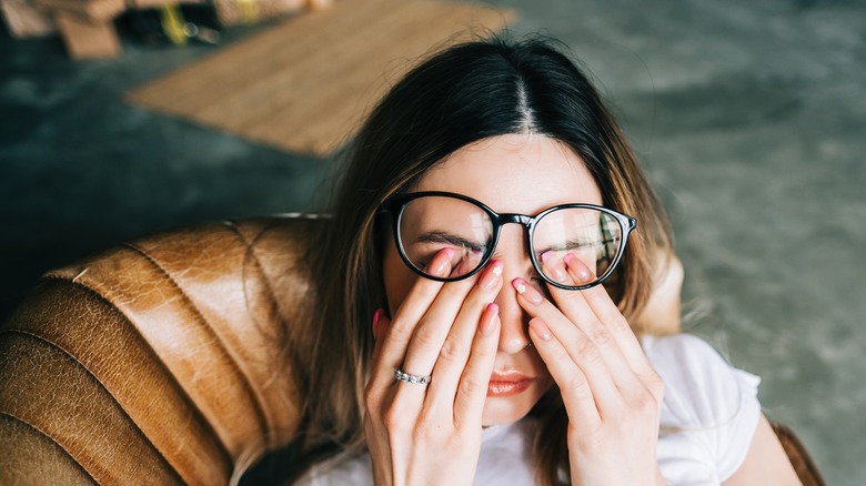 Illustration of ocular fatigue