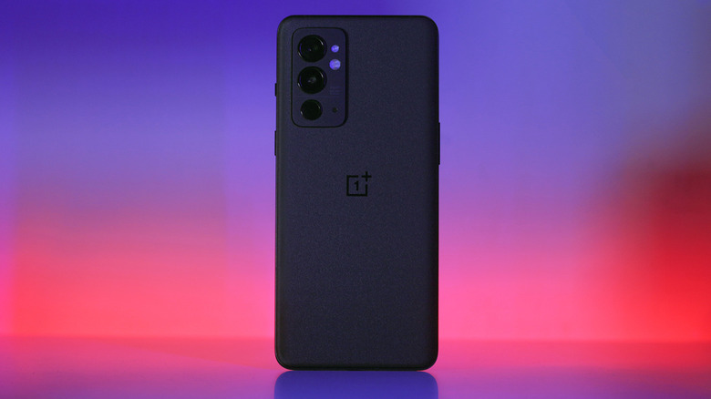 OnePlus 9RT smartphone in black