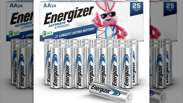 24-pack of Energizer Ultimate Lithium AA batteries
