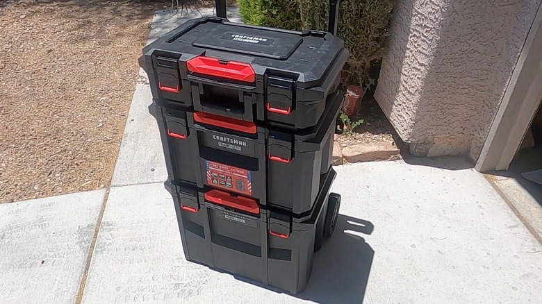 Craftsman TradeStack toolboxes
