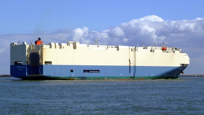 The Felicity Ace on water 