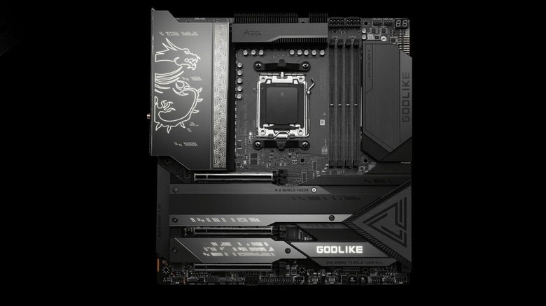 The MSI MEG X670E Godlike motherboard
