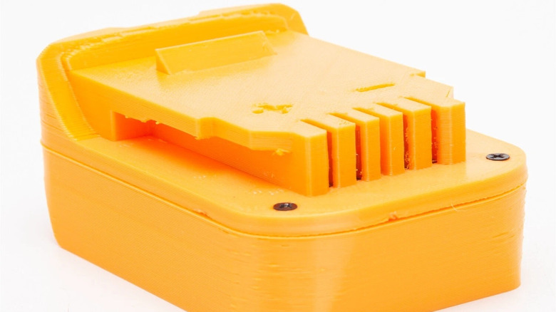 A Hart to DeWalt battery adapter