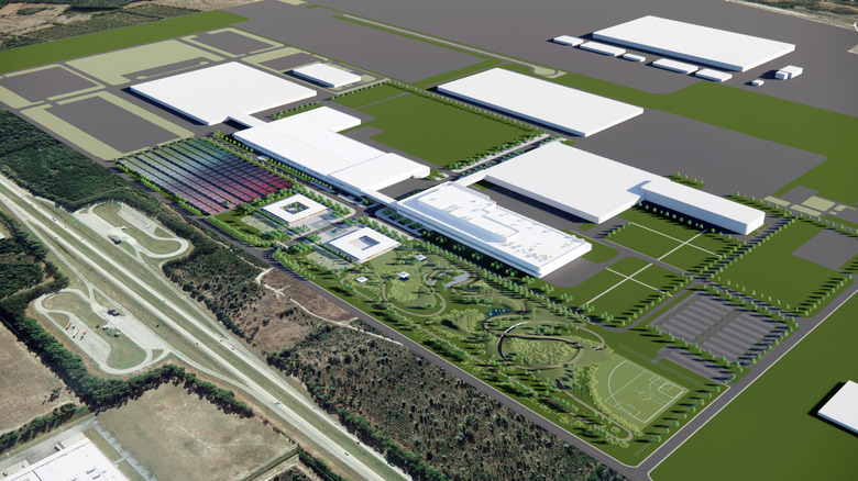 Hyundai/Kia Georgia Metaplant aerial view