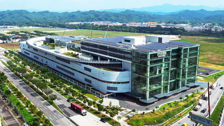 Hyundai Motor Group Innovation Center Singapore aerial view