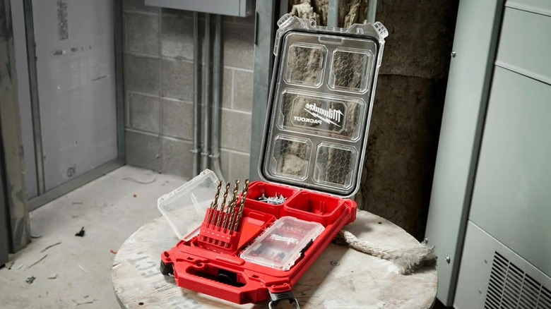 Open Milwaukee 29-piece Cobalt drill bit set