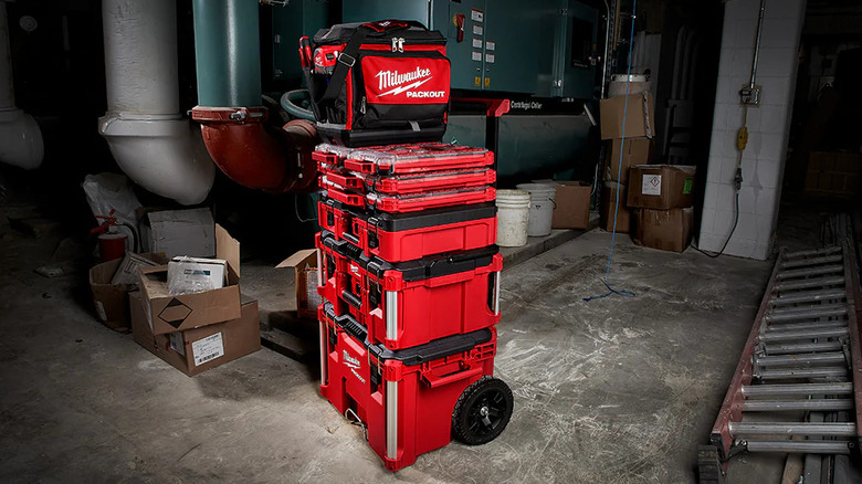 Milwaukee Packout Cooler on Packout system