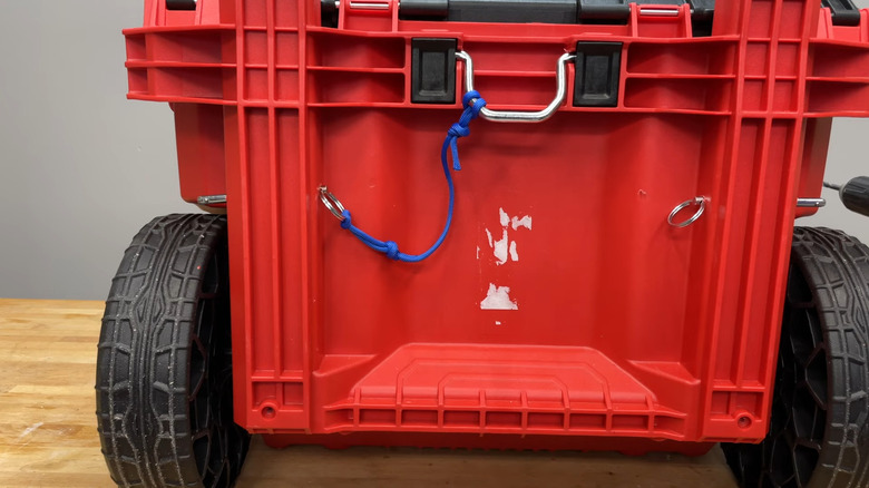 Modded Milwaukee Packout rolling toolbox