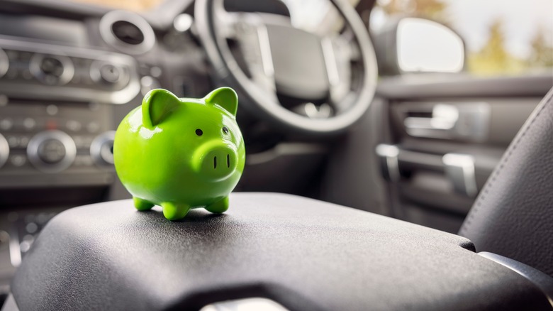 car piggy bank price savings