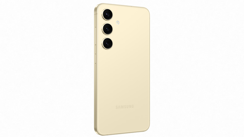 Back view of Samsung Galaxy S24