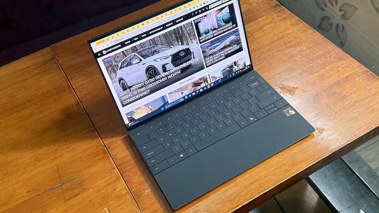 Dell XPS 13 with Snapdragon X Elite.