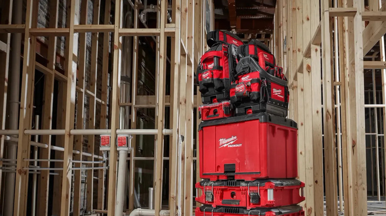 Milwaukee Packout products stacked up