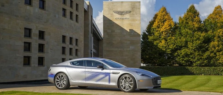 Aston Martin debuts all-electric RapidE concept