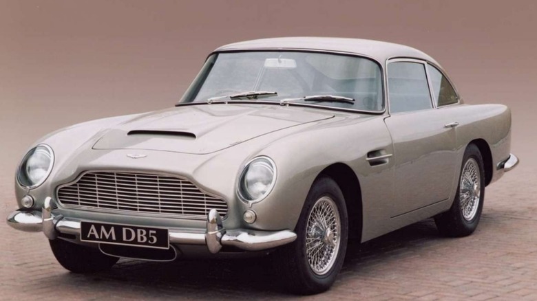 grey aston martin