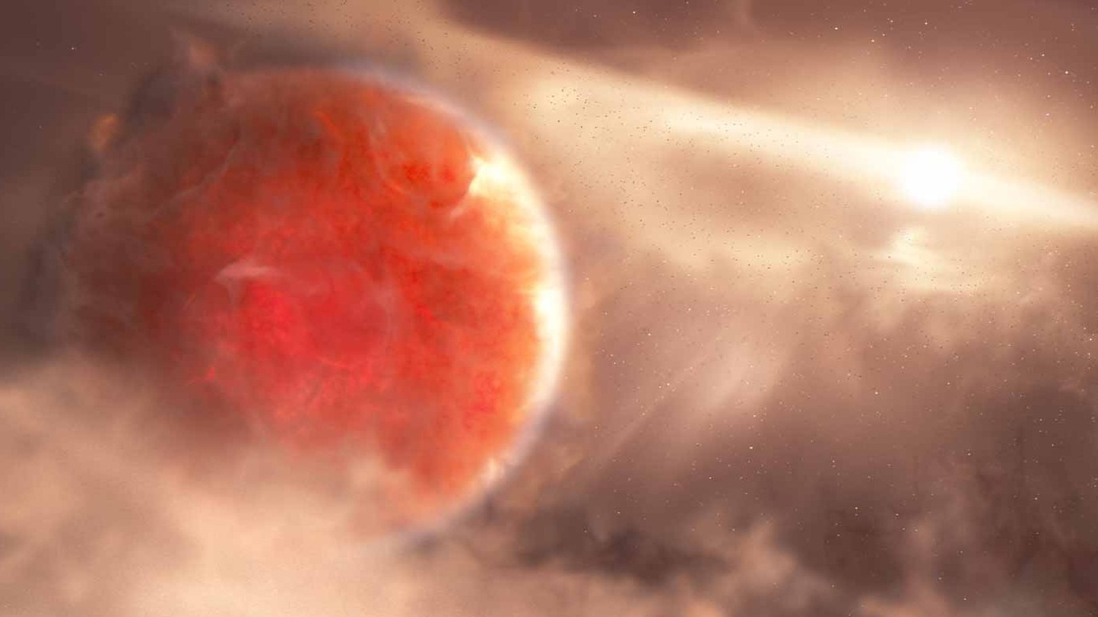 Astrônomos avistam um bebê gigante gasoso em processo de formação Astrônomos avistam um bebê gigante gasoso em processo de formação